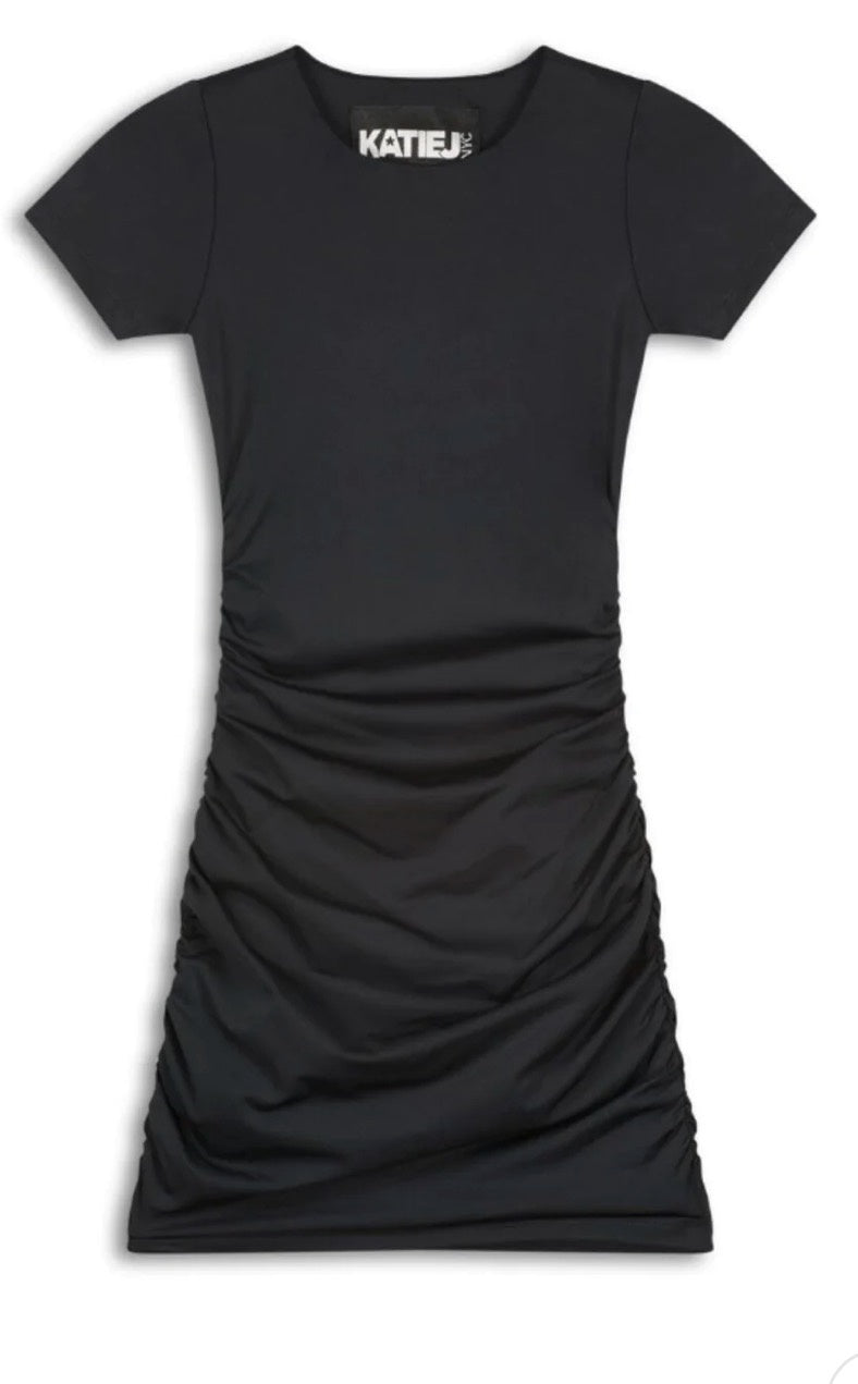 Katiejnyc Girls' Riley Dress - Big Kid - Black - Size Medium Katiejnyc Girls' Riley Dress - Big Kid - Black - Size Medium